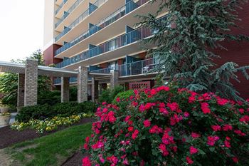 Steward Tower Apartments Oversize Balconies Photo